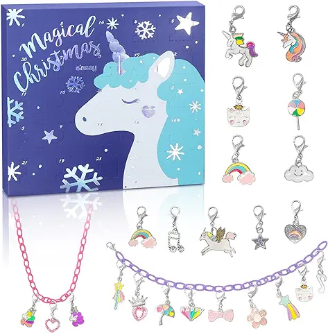 Calendario de Adviento de Navidad 2023 para Niñas con 24 Días, Regalo único, Calendario de Cuenta Regresiva, caja Ciega, caja de Unicornio, Estrellas, tema DIY Creativo, Nieta, Sobrina Calendario de Adviento de Navidad 2023 para Niñas con 24 Días, Regalo único, Calendario de Cuenta Regresiva, caja Ciega, caja de Unicornio, Estrellas, tema DIY Creativo, Nieta, Sobrina