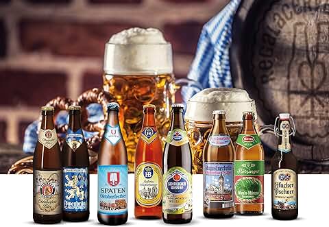 Cervezas Alemanas Oktoberfest (Pack 8 Variedades + 2 Jarras) - Cerveza Alemana Oktoberfest - Pack Cervezas Alemana Oktoberfest - Pack Cervezas del Mundo Regalo - Cervezas del Mundo - Regalo Cervecero Cervezas Alemanas Oktoberfest (Pack 8 Variedades + 2 Jarras) - Cerveza Alemana Oktoberfest - Pack Cervezas Alemana Oktoberfest - Pack Cervezas del Mundo Regalo - Cervezas del Mundo - Regalo Cervecero