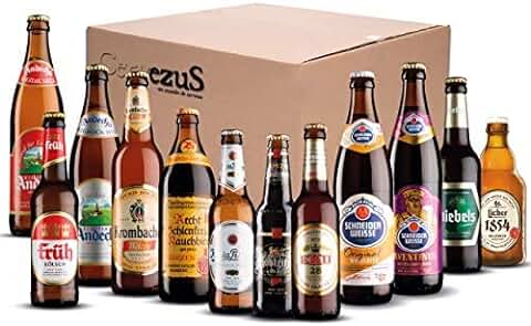 Cervezas Alemanas (Pack 12 Variedades) - Cerveza Alemana - Pack Cervezas Alemana - Cervezas del Mundo Regalo - Pack Cervezas del Mundo Regalo - Cervezas del Mundo - Regalo Cervecero - Cerveza Regalo  