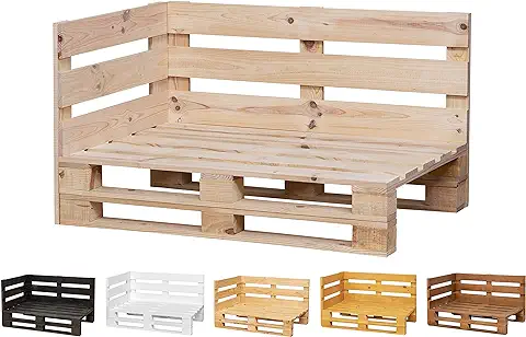 Chaise Longue Sofa PALETS Lijado Y Cepillado Interior/Exterior Nuevo Sillon PALETS/Sofa para Patio (120cm X 60cm, Acabado Crudo) Chaise Longue Sofa PALETS Lijado Y Cepillado Interior/Exterior Nuevo Sillon PALETS/Sofa para Patio (120cm X 60cm, Acabado Crudo)
