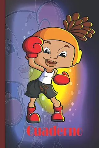 Cuaderno de Boxeo: Cuaderno de Boxeo de Rayas Anchas, Cuaderno de Papel Rayado para la Escuela, Estudiantes, Regalo para Niños, Niños, Niñas, Cuaderno de Boxeo, Amante del Boxeo Cuaderno de Boxeo: Cuaderno de Boxeo de Rayas Anchas, Cuaderno de Papel Rayado para la Escuela, Estudiantes, Regalo para Niños, Niños, Niñas, Cuaderno de Boxeo, Amante del Boxeo