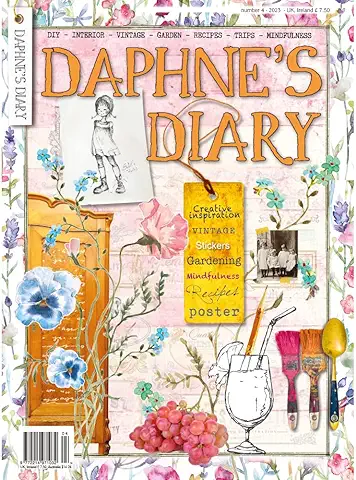 Daphne's Diary Revista #4 2023 (INGLÉS) | Libro de Trabajo de Artesanías Creativas | Revista Interactiva de Diario para la Atención Plena, Colorear, Arte, Cocinar, Viajar | Lleno de Inspiración  