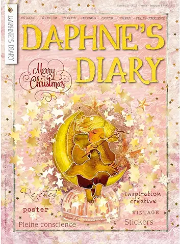 Daphne's Diary Revista #8 2023 (FRANCÉS) | Libro de Trabajo de Artesanías Creativas | Revista Interactiva de Diario para la Atención Plena, Colorear, Arte, Cocinar, Viajar | Lleno de Inspiración  