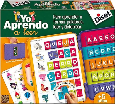 Diset - Yo Aprendo a Leer, Juego Educativo a Partir de 5 Años Diset - Yo Aprendo a Leer, Juego Educativo a Partir de 5 Años