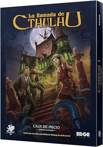 Edge Entertainment Caja de Inicio: La Llamada de Cthulhu Ed Revisada - Juego de rol en Español (EECHCT00A)  