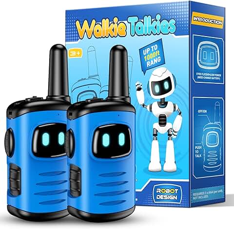 EUCOCO Walkie Talkie Niños, Juguetes Niños 3 4 5 6 7 8 Años Regalo Niño 3-10 Años Juegos Niños 3-10 Años Regalos Cumpleaños Niños Colegio Juguetes Exterior para Niños Jardin Juguete EUCOCO Walkie Talkie Niños, Juguetes Niños 3 4 5 6 7 8 Años Regalo Niño 3-10 Años Juegos Niños 3-10 Años Regalos Cumpleaños Niños Colegio Juguetes Exterior para Niños Jardin Juguete