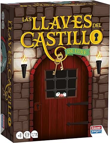 Falomir - Juego de Mesa Las Llaves del Castillo de Luxe | Estrategia y Suerte | Perfecto para Niños de a Partir de 8 Años y Adultos | Juega en Familia  