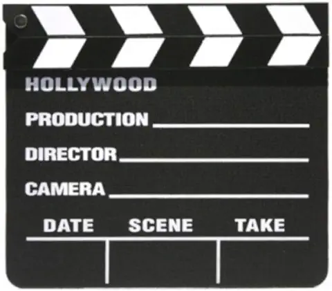 Framan CLAQUETA Director Cine Hollywood DE Madera 20 x 18cm Framan CLAQUETA Director Cine Hollywood DE Madera 20 x 18cm