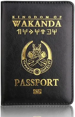 Funda Protectora para Pasaporte de Wakanda, para Tarjetas de Identificación, Cine, África, Cultura, Regalo para Hombres Funda Protectora para Pasaporte de Wakanda, para Tarjetas de Identificación, Cine, África, Cultura, Regalo para Hombres