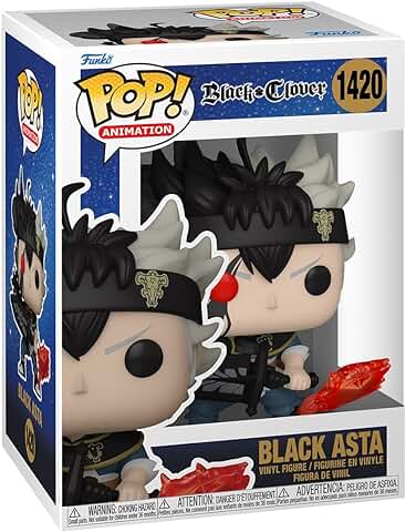 Funko POP! Animation: Black Clover - Asta - Figuras Miniaturas Coleccionables Para Exhibición - Idea De Regalo - Mercancía Oficial - Juguetes Para Niños Y Adultos - Fans De Anime  