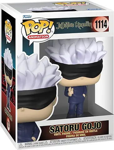 Funko POP! Animation: Jujutsu Kaisen - Satoru Gojo - Figuras Miniaturas Coleccionables Para Exhibición - Idea De Regalo - Mercancía Oficial - Juguetes Para Niños Y Adultos - Fans De Anime  