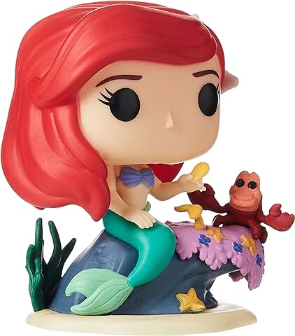 Funko POP! Disney: Ultimate Princesa - Ariel - Disney Princesas - Figuras Miniaturas Coleccionables Para Exhibición - Idea De Regalo - Mercancía Oficial - Juguetes Para Niños Y Adultos  