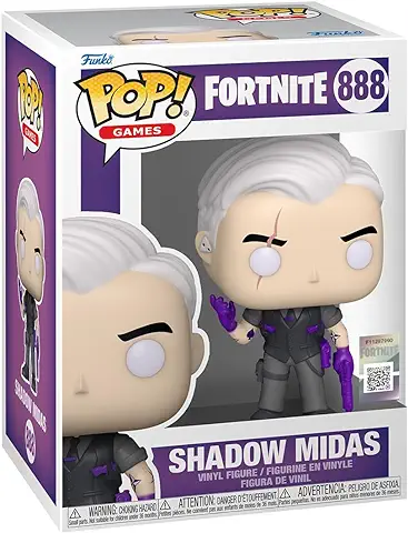 Funko POP! Games: Fortnite - Shadow Midas - Figuras Miniaturas Coleccionables Para Exhibición - Idea De Regalo - Mercancía Oficial - Juguetes Para Niños Y Adultos - Fans De Video Games  