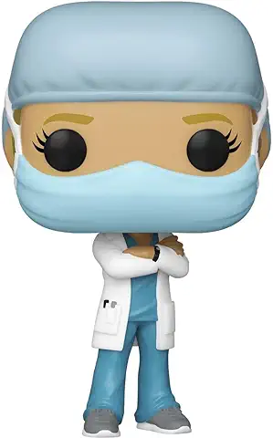 Funko Pop! Heroes: Front Line Worker-Female #1 - Figura de Vinilo Coleccionable - Idea de Regalo- Mercancia Oficial - Juguetes para Niños y Adultos - Muñeco para Coleccionistas y Exposición  