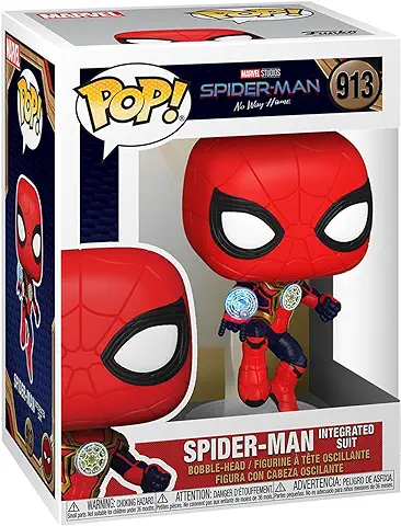 Funko POP! Marvel: Spider-Man - (Integrated Suit) - Spiderman No Way Home - Figuras Miniaturas Coleccionables Para Exhibición - Idea De Regalo - Mercancía Oficial - Juguetes Para Niños Y Adultos  