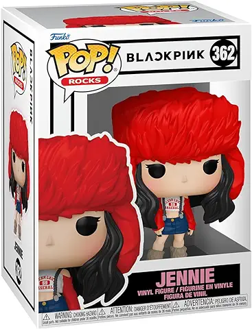 Funko POP! Rocks: BLACKPINK - Jennie - Blackpink - Figuras Miniaturas Coleccionables Para Exhibición - Idea De Regalo - Mercancía Oficial - Juguetes Para Niños Y Adultos - Fans De Music  