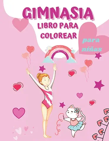 Gimnasia Libro Para Colorear: 42 Lindas Página para Colorear Gimnasia para los Amantes de la Gimnasia - Un Regalo de Gimnasia Perfecta para Gimnastas Acrobáticas y Adolescentes  