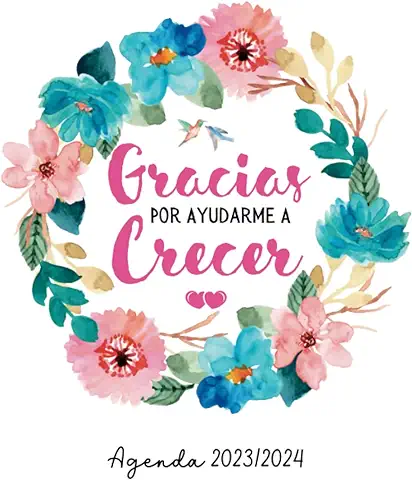 Gracias Por Ayudarme a Crecer: Elegante Planificador Semanal Para Profes 2023 2024 | Regalo Profesora. Gracias Por Ayudarme a Crecer: Elegante Planificador Semanal Para Profes 2023 2024 | Regalo Profesora.