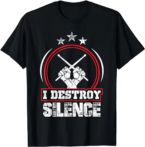 Idea De Regalo Para Bateristas Percusión Tambores Batería Camiseta Idea De Regalo Para Bateristas Percusión Tambores Batería Camiseta