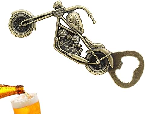 Jaimela Abridor de Cerveza, Abrebotellas de Motocicleta Vintage, Regalos Originales para Hombre, Regalos Cerveza, Ideas Regalos para Hombres, Regalos para Hombre Cumpleaños  