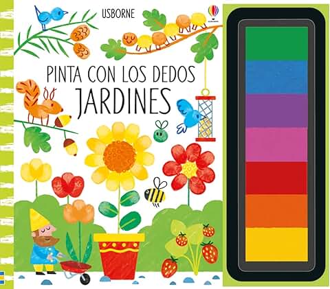 Jardines (Pinta con los Dedos)  