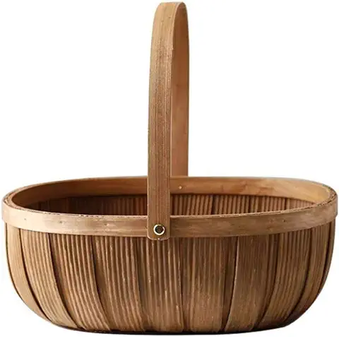 Jeerbly Cesta de Mimbre Vacía Ovalada de Sauce Tejido caja de Pascua Grande Almacenamiento vino Fruta Cesta con asa Cesta de Picnic Regalo 34 x 25 x 12,5 cm Jeerbly Cesta de Mimbre Vacía Ovalada de Sauce Tejido caja de Pascua Grande Almacenamiento vino Fruta Cesta con asa Cesta de Picnic Regalo 34 x 25 x 12,5 cm