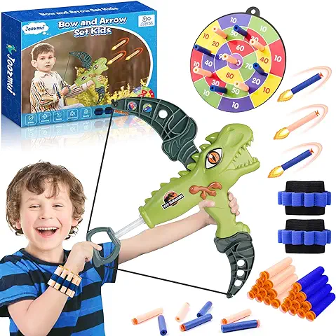 Joozmui Juguetes Arco y Flechas Juegos de Regalos para Niños de 3-8 Años (Verde) Joozmui Juguetes Arco y Flechas Juegos de Regalos para Niños de 3-8 Años (Verde)