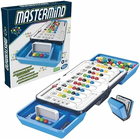 Juego de Mesa Mastermind - El Clásico Juego de Descifrar Códigos - Regalos para Toda la Familia - Juegos para Toda la Familia  