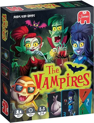 Jumbo - Vamps, Juego de mesa Familiar de Cartas a Partir de 6 Años  