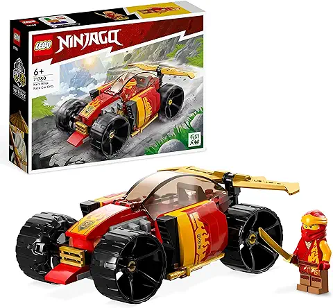 LEGO 71780 Ninjago Coche de Carreras Ninja EVO de Kai 2en1, Deportivo o Todoterreno, Juguete para Niños y Niñas de 6 Años o Más, Idea de Regalo  