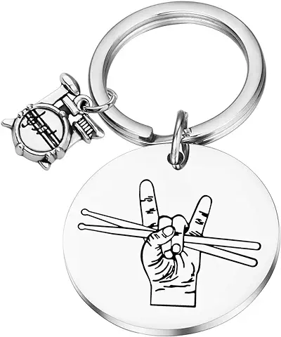 Llavero de Batería de Regalo para Baterista, Regalo de Músico, Batería y Baterías, Regalo de Percusión, Percusión, Batería, Novio, Regalo de Tambor para Percusionista Baterista Llavero de Batería de Regalo para Baterista, Regalo de Músico, Batería y Baterías, Regalo de Percusión, Percusión, Batería, Novio, Regalo de Tambor para Percusionista Baterista