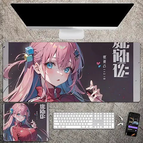 Lucanoryz BOCCHI The Rock Alfombrilla De Ratón De Sobremesa Gaming Base De Goma Antideslizante Alfombrilla De Ratón Gotoh Hitori Black 23.6x11.8x0.2 Inches Lucanoryz BOCCHI The Rock Alfombrilla De Ratón De Sobremesa Gaming Base De Goma Antideslizante Alfombrilla De Ratón Gotoh Hitori Black 23.6x11.8x0.2 Inches