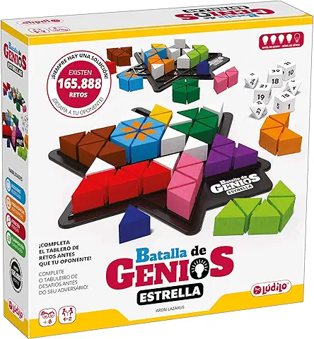 Ludilo - Batalla De Genios Stars | Juegos De Mesa Niños 8 Años O Más | Juegos Infantiles | Juegos De Mesa Para 2 | Juegos Reunidos | Regalos Para Niños Ludilo - Batalla De Genios Stars | Juegos De Mesa Niños 8 Años O Más | Juegos Infantiles | Juegos De Mesa Para 2 | Juegos Reunidos | Regalos Para Niños