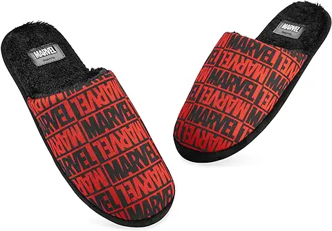 Marvel Zapatillas Hombre Casa - Pantuflas Hombre, Zapatillas Andar Por Casa Hombre, Talla 39-44 - Regalos Hombre Navidad Marvel Zapatillas Hombre Casa - Pantuflas Hombre, Zapatillas Andar Por Casa Hombre, Talla 39-44 - Regalos Hombre Navidad