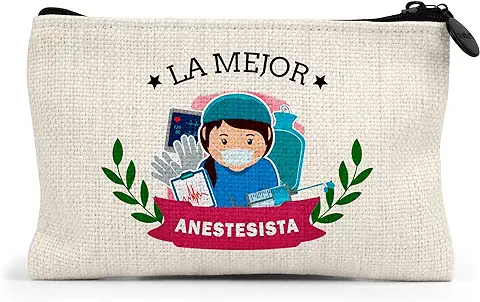 Monedero la Mejor Anestesista del Mundo Regalo Original Medicos Personalizado  