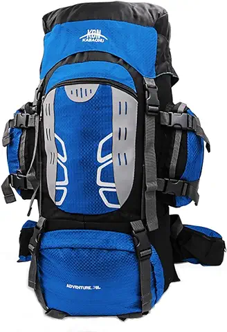 Mooedcoe 75L Mochila Senderismo Tactica Mochila Hombre Impermeable de Trekking Viaje Montaña Acampada Escalada  