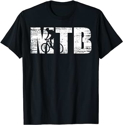MTB Vintage Regalo Para Ciclistas De Montaña Camiseta  