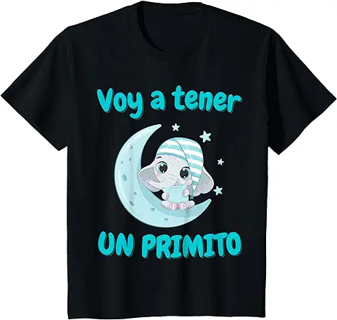 Niños Prima Mayor Baby Shower Anuncio Embarazo Regalo Primito bebe Camiseta Niños Prima Mayor Baby Shower Anuncio Embarazo Regalo Primito bebe Camiseta