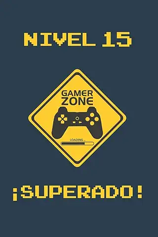 NIVEL 15 SUPERADO: REGALO DE CUMPLEAÑOS ORIGINAL Y DIVERTIDO PARA JÓVENES GAMERS | DIARIO PERSONAL, CUADERNO DE NOTAS, LIBRETA DE APUNTES O AGENDA | 15 AÑOS DE EDAD NIVEL 15 SUPERADO: REGALO DE CUMPLEAÑOS ORIGINAL Y DIVERTIDO PARA JÓVENES GAMERS | DIARIO PERSONAL, CUADERNO DE NOTAS, LIBRETA DE APUNTES O AGENDA | 15 AÑOS DE EDAD