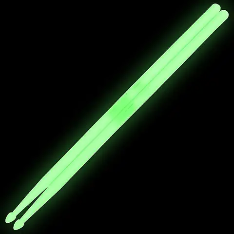 OriGlam Baquetas Luminosas de 5 A, Brillan en la Oscuridad, Verde OriGlam Baquetas Luminosas de 5 A, Brillan en la Oscuridad, Verde