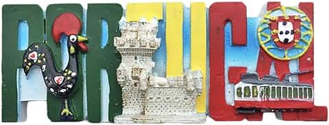 Portugal Cartas 3D Imán de Refrigerador Recuerdos Turísticos Resina Pegatinas Magnéticas Imán de Nevera Hogar y Cocina Decoración de China Portugal Cartas 3D Imán de Refrigerador Recuerdos Turísticos Resina Pegatinas Magnéticas Imán de Nevera Hogar y Cocina Decoración de China