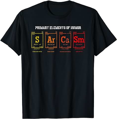 Químicos Juegos De Palabras Regalo Sarcástico Humor Sarcasmo Camiseta Químicos Juegos De Palabras Regalo Sarcástico Humor Sarcasmo Camiseta