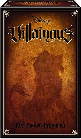 Ravensburger - Disney Villainous Evil Comes Prepared, Versión en Español, Juego de Light Strategy y Familiar, 2-3 Jugadores, Edad Recomendada 10+ - Dimensiones caja 17 x 27 x 7 cm  