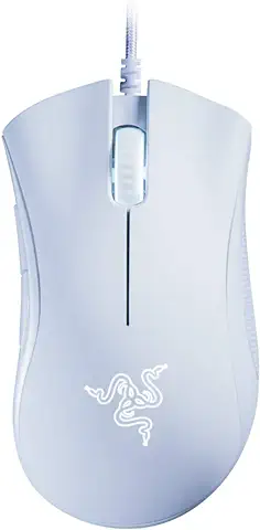 Razer RZ01-03850200-R3M1 Ratón para Juegos DeathAdder Essential, Sensor óptico, 6400 DPI, 5 Botones Programables, Interruptores Mecánicos, Agarres Laterales de Goma, Color Blanco Razer RZ01-03850200-R3M1 Ratón para Juegos DeathAdder Essential, Sensor óptico, 6400 DPI, 5 Botones Programables, Interruptores Mecánicos, Agarres Laterales de Goma, Color Blanco
