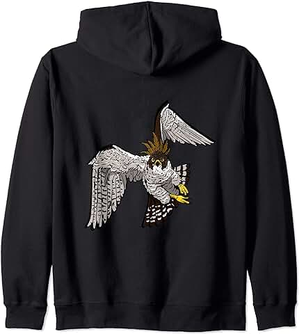 Regalo de Cetrería para Amantes de los Halcones Sudadera con Capucha  