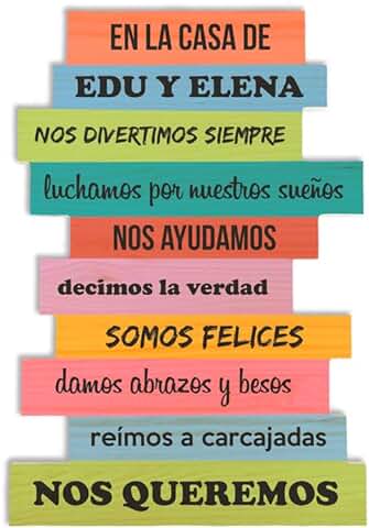 Regalo Original Cartel de Madera para Parejas Personalizado con Nombres 39cmx59cm Regalo Original Cartel de Madera para Parejas Personalizado con Nombres 39cmx59cm