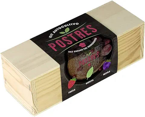 Resetea Kit Autocultivo Postres, Fresas, Menta y Moras  