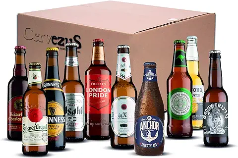 Set de Cervezas del Mundo (10 Variedades) - Pack de Regalo de Cervezas Internacionales Degustación Set de Cervezas del Mundo (10 Variedades) - Pack de Regalo de Cervezas Internacionales Degustación