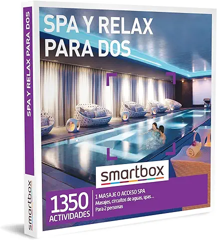 Smartbox - Caja Regalo SPA y Relax para Dos - Idea de Regalo para Padres - 1 Actividad de Bienestar para 2 Personas Smartbox - Caja Regalo SPA y Relax para Dos - Idea de Regalo para Padres - 1 Actividad de Bienestar para 2 Personas