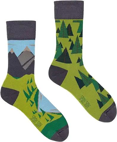 Spox Sox Calcetines Unisex de Estilo Casual, Calcetines Multicolores para Individualistas  